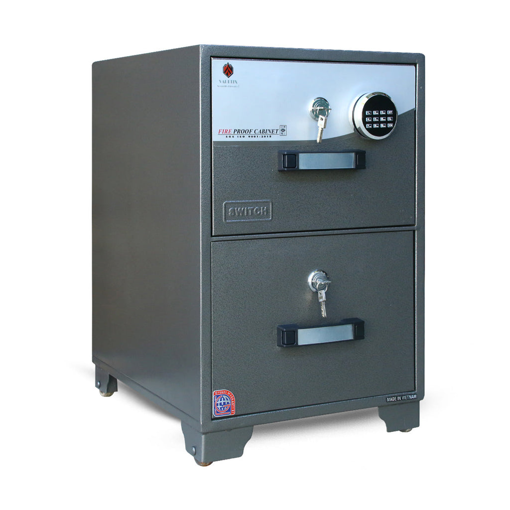 Vaultix Safe VX680 2ED Filing Cabinet
