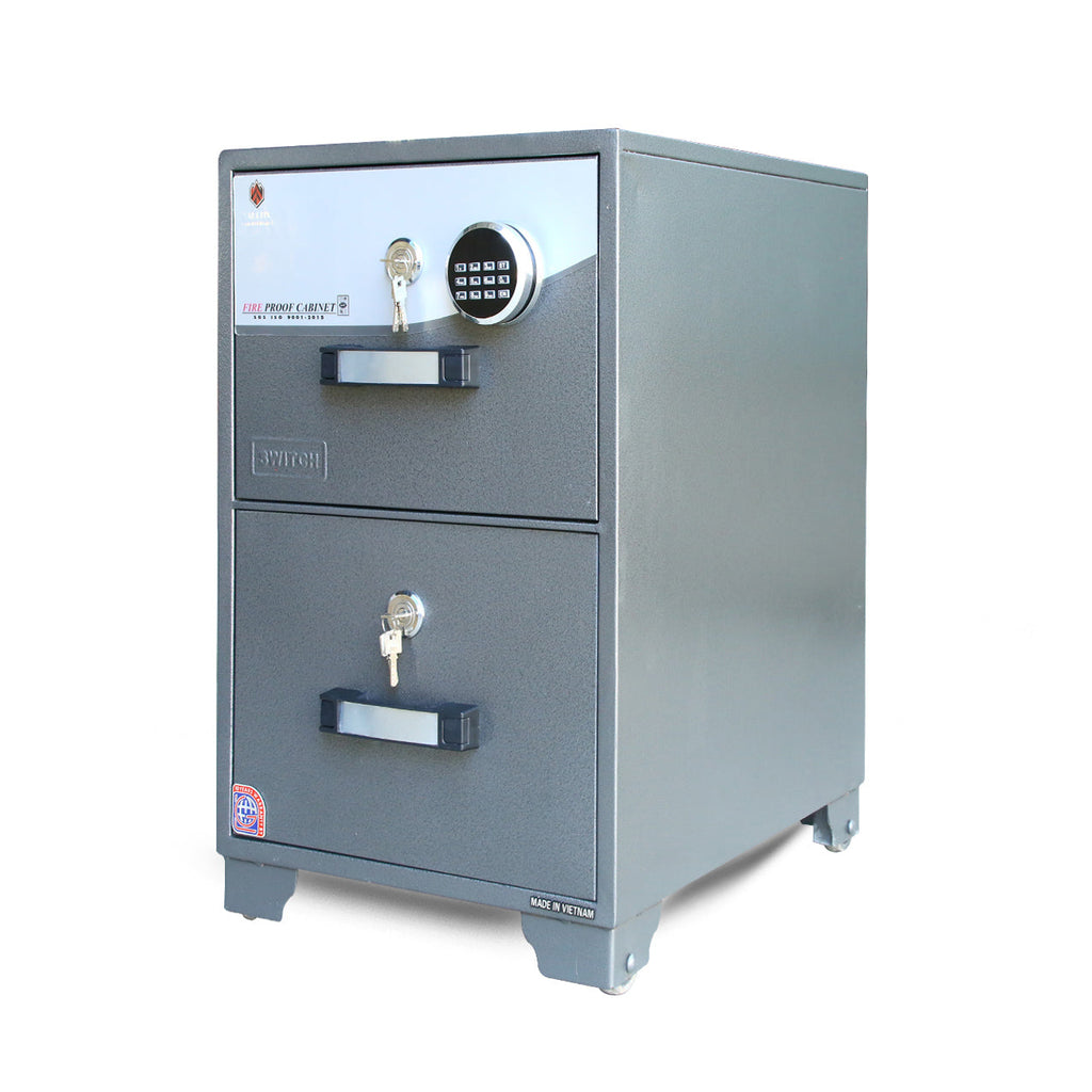 Vaultix Safe VX680 2ED Filing Cabinet