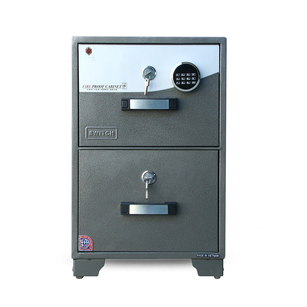 Vaultix Safe VX680 2ED Filing Cabinet